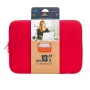 Capa tipo sleeve Rivacase 5123 33,8 cm (13,3 polegadas) vermelha