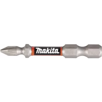 Bit de impacto Makita Impact Premier 2 peças Phillips PH1 encaixe sextavado comprimento 50 mm para M