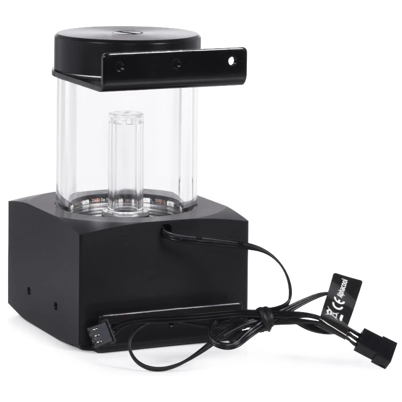 Alphacool Core 100 Aurora ARGB reservatório 15393, D5/VPP, acetal/acrílico, preto