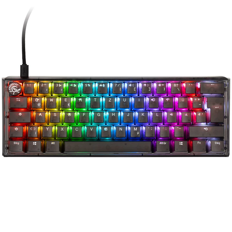 Teclado Ducky One 3 Mini Gaming USB preto