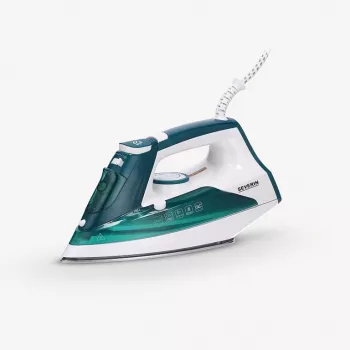 Severin BA 3261 Ferro de engomar ferro a vapor base cerâmica 2400 W branco, verde