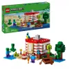 LEGO Minecraft conjunto 21275 casa na selva TNT brinquedo de construção, 287 peças, 2 minifiguras, a partir de 8 anos
