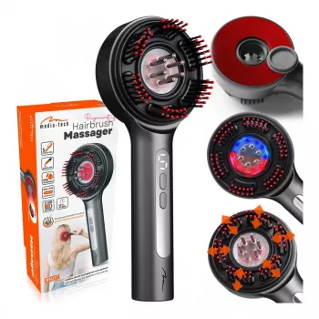 Escova massajadora regeneradora para cabelo e couro cabeludo MT6537