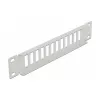 Patch panel de fibra ótica DeLOCK 10 polegadas 12 portas SC duplex LC quad 1U cinzento