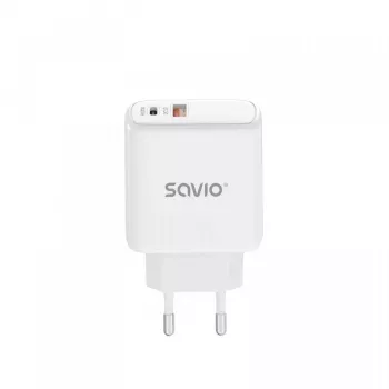 SAVIO LA-06 USB Type-A e Type-C Quick Charge Power Delivery 3.0 interior