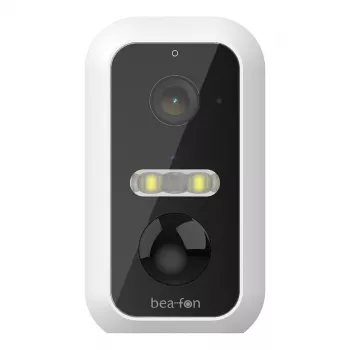 Safer 3L, Câmara de vigilância IP, exterior, sem fios, Amazon Alexa e Google Assistant, montagem na parede