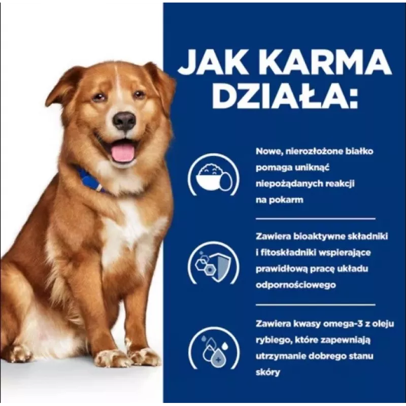 HILL'S Prescription Diet Derm Complete - alimento seco para cães - 1,5kg