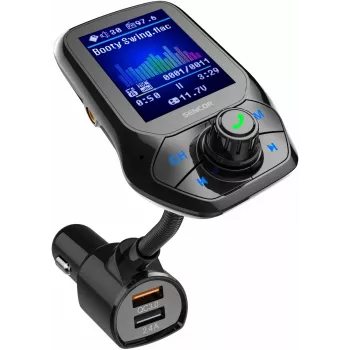 Transmissor FM para automóvel Sencor SWM 5858 BT, Bluetooth, MP3, USB, microSD