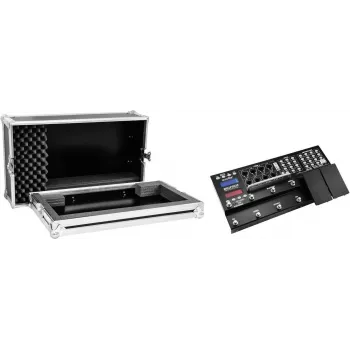 Conjunto de moving heads de efeitos de luz EUROLITE DMX Move Bigfoot Set 20000349 com mala de transporte