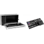 Conjunto de moving heads de efeitos de luz EUROLITE DMX Move Bigfoot Set 20000349 com mala de transporte