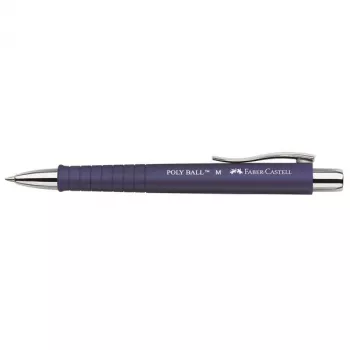 Caneta esferográfica Faber-Castell POLY BALL azul