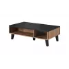 Cama conjunto de sala LOTTA 2 (aparador 150 2D3DR + aparador 110 2D4DR + vitrina 120 + mesa de centro 110)