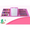 Conjunto de arte Extralink 208 peças — conjunto de pintura com pincéis, tintas, canetas