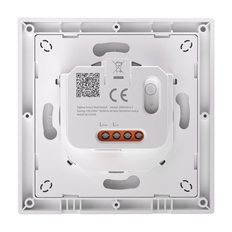 Interruptor de parede Sonoff ZBMINIL2-E ZigBee design compacto controlo remoto