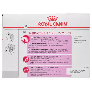 Comida húmida para gatos Royal Canin Instinctive 12 x 85 g — aves, adultos, apoio à saúde urinária