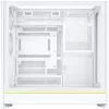 Caixa de computador Montech HS01 Tempered Glass ATX branco