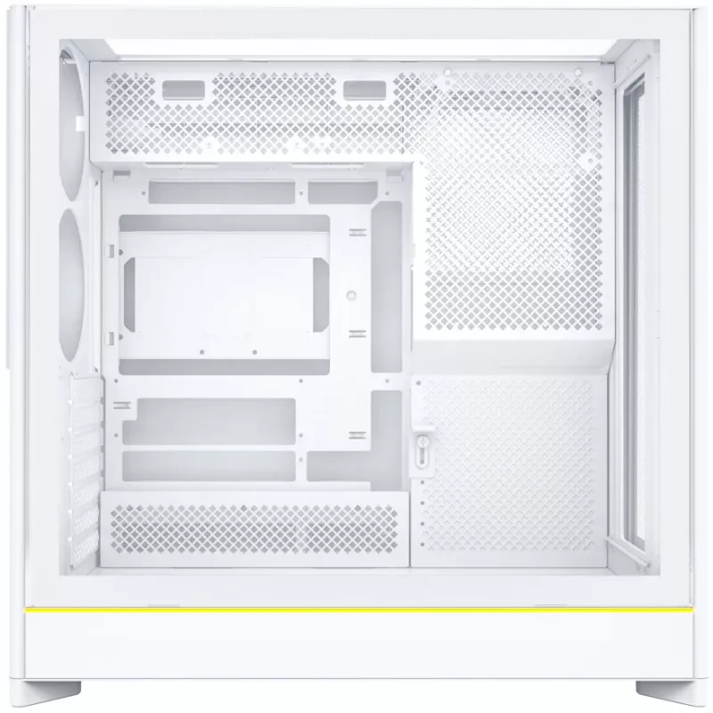 Caixa de computador Montech HS01 Tempered Glass ATX branco