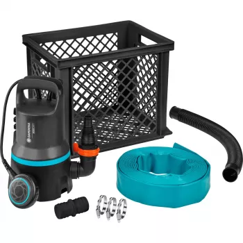 Conjunto de bomba de esgoto Gardena 9000