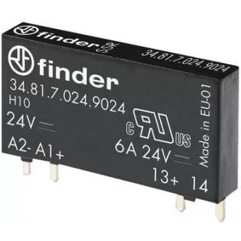 FIN 34.81 05-024 - relé encaixável 1 contacto de fecho 2A 5VDC/24VDC (34.81.7.005.9024)