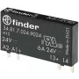 FIN 34.81 05-024 - relé encaixável 1 contacto de fecho 2A 5VDC/24VDC (34.81.7.005.9024)