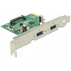 Placa de interface DeLOCK 89391 interna USB 3.2 Gen 1