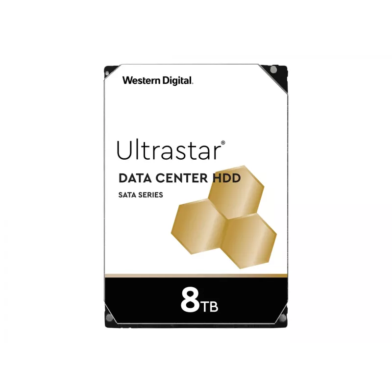 WD Ultrastar DC HC320 HUS728T8TALE6L4 - disco - 8TB - interno - 3.5 (8,9 cm) - SATA 6Gb/s - 7200 rpm - memória intermédia: 256MB (0B36404)