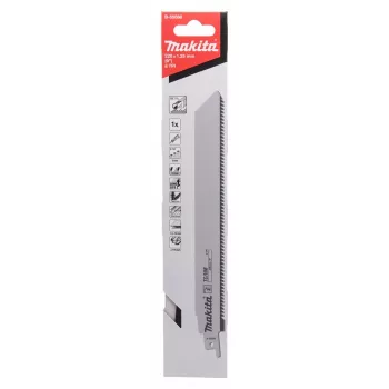 Makita B-55588 lâmina para serras de vaivém, serras de recortar e serras sabre, carboneto de tungsténio (TC), 1 unidade