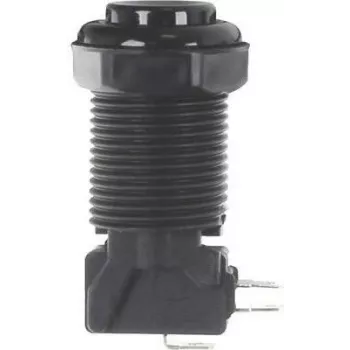Botão de arcada Joy-it com microinterruptor preto
