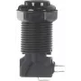 Botão de arcada Joy-it com microinterruptor preto