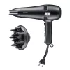 Secador de cabelo Severin HT 0165 2100 W preto comprimento do cabo 1,8 m