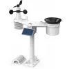 Bresser 7003220 Weather Center 7-in-1 Solar 6-Day 4cast Pro SF estação meteorológica digital, LCD, preta