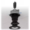 Suporte Ubiquiti UACC-G5-Dome-Ultra-FM-SB-B interior preto 10 cm de diâmetro