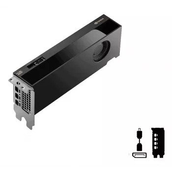 PNY RTX PRO 4000 preto e branco NVIDIA 24 GB GDDR7