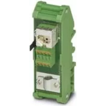 Phoenix Contact FL-PP-RJ45-SCC Cat.5e patch panel para montagem em calha DIN