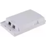 Caixa de distribuição ShiverPeaks BS07-65000 2 vias ABS branca