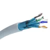 Cabo de rede Extralink par entrançado CAT6A FTP (F/FTP) V2 interior 500M cinzento