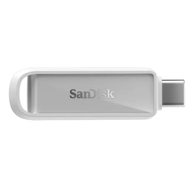 SanDisk Phone Drive, 128 GB, USB Type-C, 3.2 Gen 1 (3.1 Gen 1), 150 MB/s, sem tampa, branco