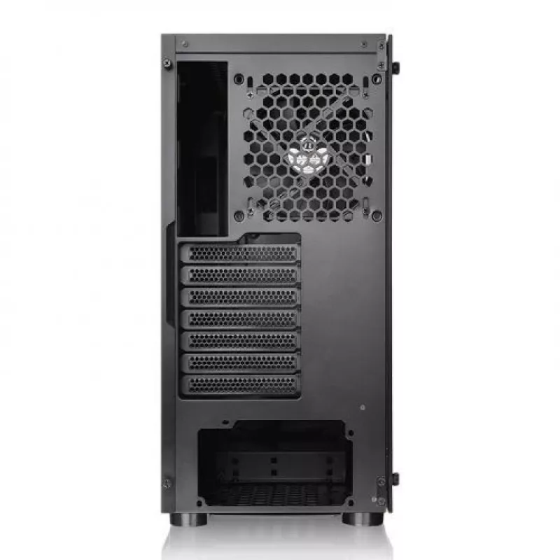 Thermaltake H100 TG torre MIDI preta