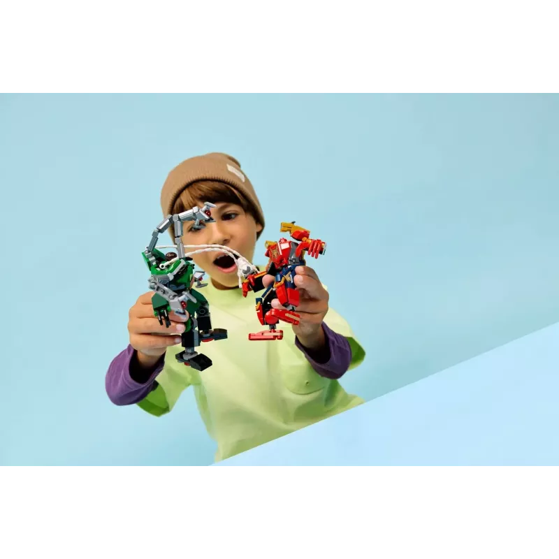 LEGO MARVEL 76338 Batalha de mechs: Spider-Man vs. Doc Ock