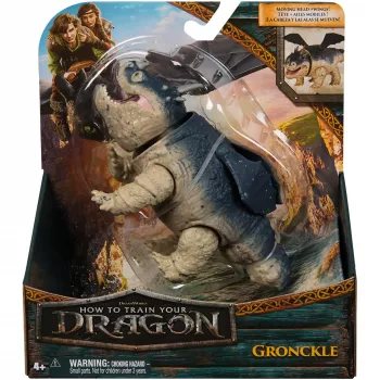 Figura Spinmaster Dragons Filme Básico — figura colecionável Gronckle