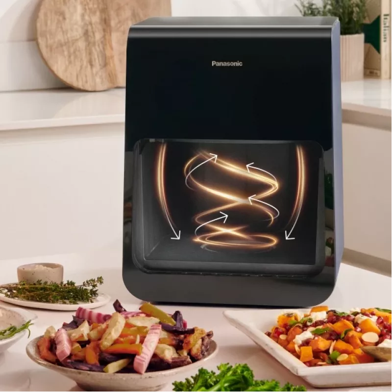 Fritadeira de ar quente Panasonic NF-CC600 6 L 1450 W preto