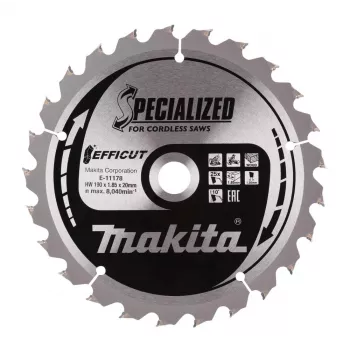 Makita E-11140 lâmina de serra circular 1 unid.