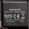Sensor de temperatura e humidade Shelly BLU H&T (preto)