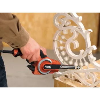 Black & Decker KA902EK-QS lima de cinta, 13 mm