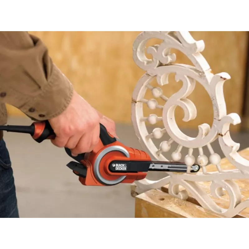 Black & Decker KA902EK-QS lima de cinta, 13 mm