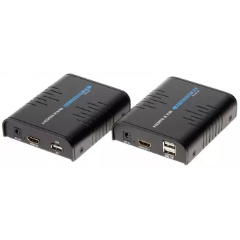 Extensor HDMI/RJ45/USB Lenkeng HDMI+USB-EX-100
