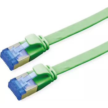 Cabo de rede Cat.6A (classe EA) FTP VALUE, extraplano, verde, 1,5 m (21.99.2144)