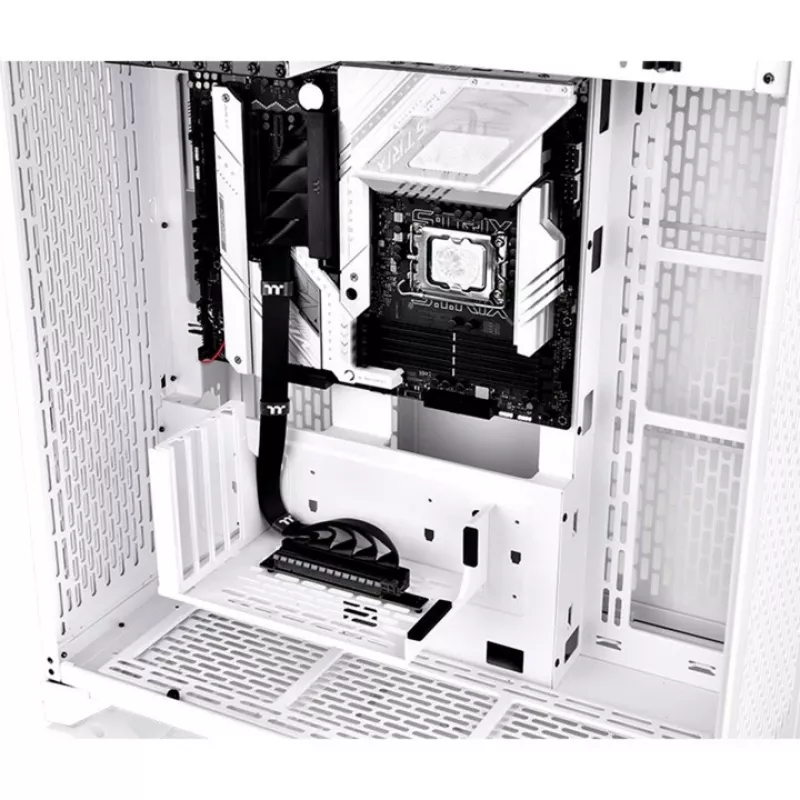 Thermaltake cabo riser PCI-E 4.0 duplo de 90 graus, 40 cm, preto