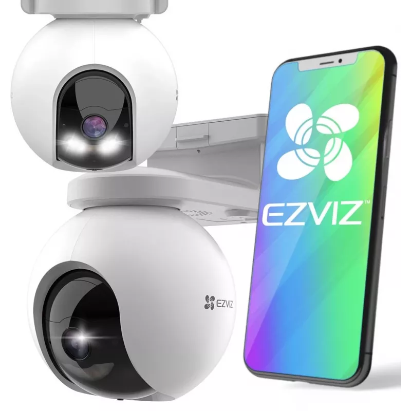 Câmara de vigilância IP EZVIZ EB8 4G 2304 x 1296 píxeis