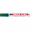 Marcador permanente Edding 3000 verde 10 unid.